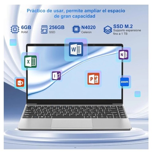 Notebook pollici ssd 256gb - 14,