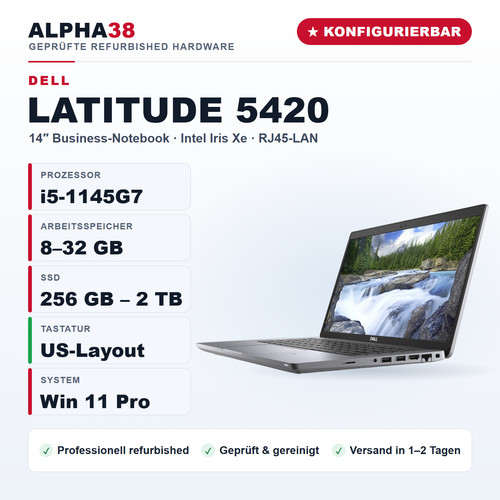 Dell latitude 5420 1145g7 - 5420, 8